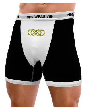 Double Infinity Gold Mens Boxer Brief Underwear