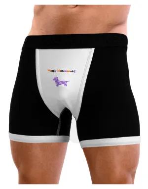 Happy Halloweenie Doxie Dog Halloween Mens Boxer Brief Underwear