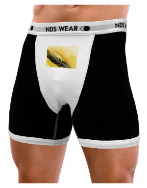 Iguana Watercolor Mens Boxer Brief Underwear